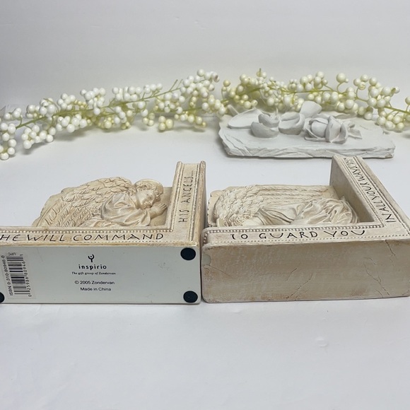 Renaissance Angel Religious Bookends - Picture 7 of 12